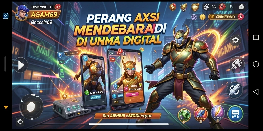 Tampilan gameplay mendebarkan dalam AGAM69 yang penuh aksi.