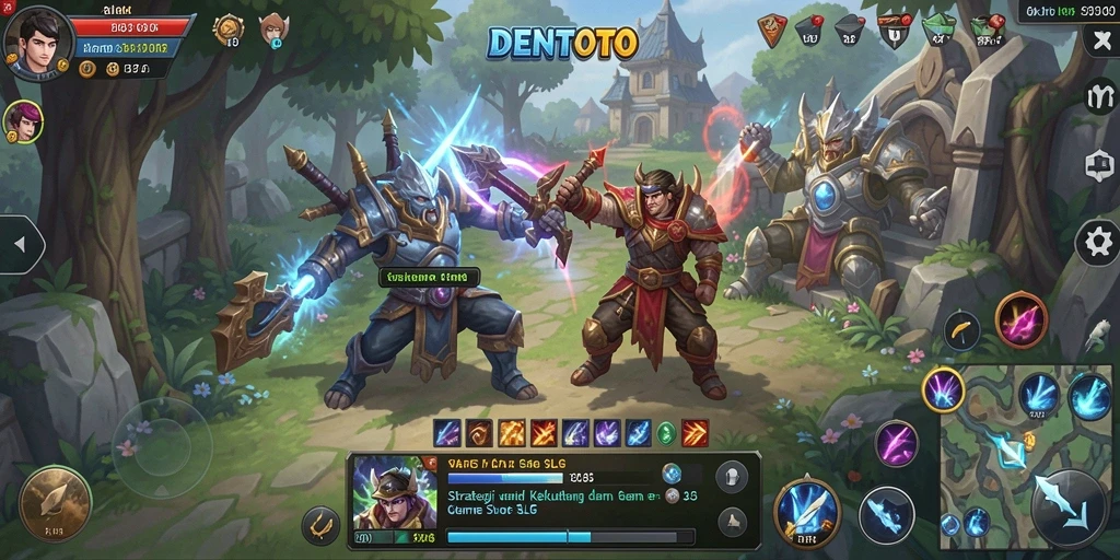 Gameplay DENTOTO yang menantang dan menarik.