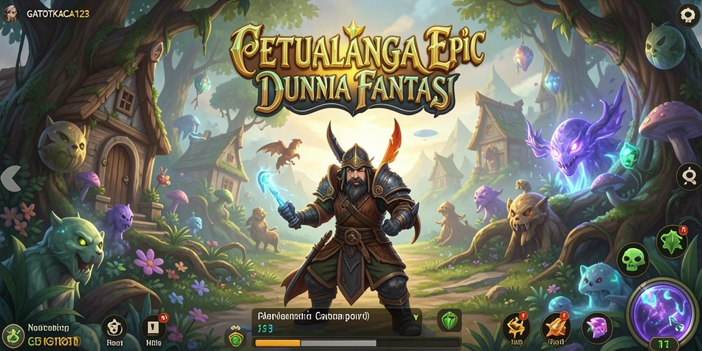Gameplay GATOTKACA123 yang menarik dengan aksi petualangan seru.