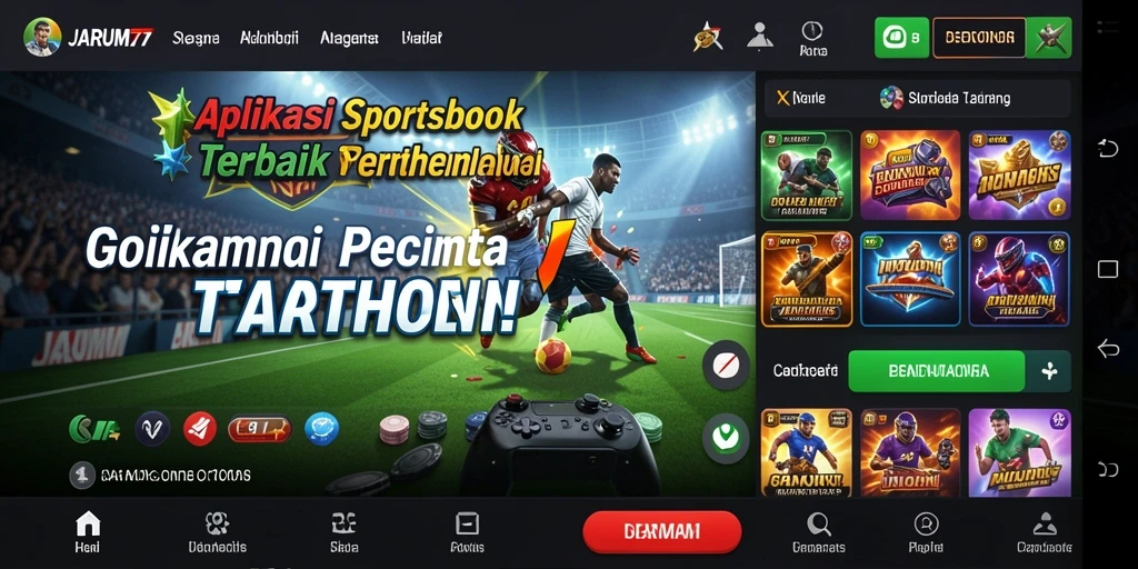 Tampilan gameplay JARUM77 yang menarik dan interaktif untuk taruhan olahraga.