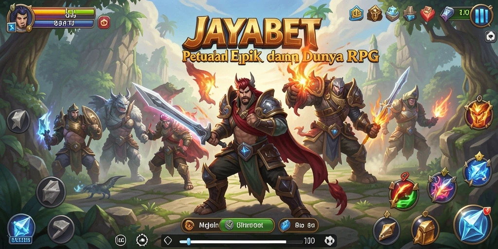 Gameplay seru di dunia RPG yang penuh petualangan.