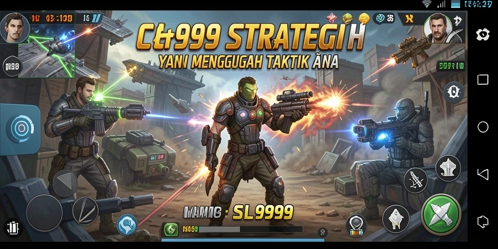 Tampilan gameplay SL999 yang mendebarkan dan penuh strategi.