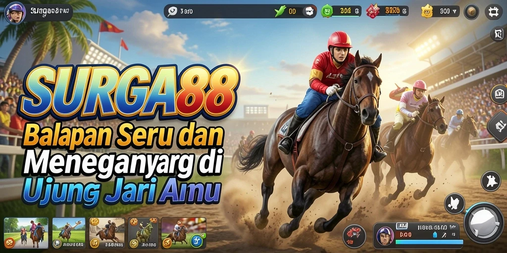 Tampilan gameplay SURGA88 yang mendebarkan dan menantang.