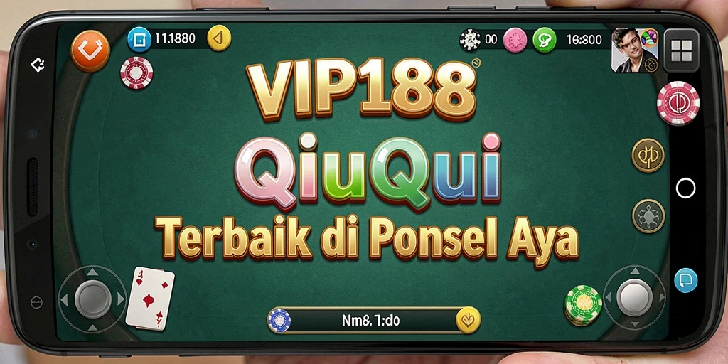 Tangkapan layar utama menunjukkan gameplay QiuQiu yang menarik.